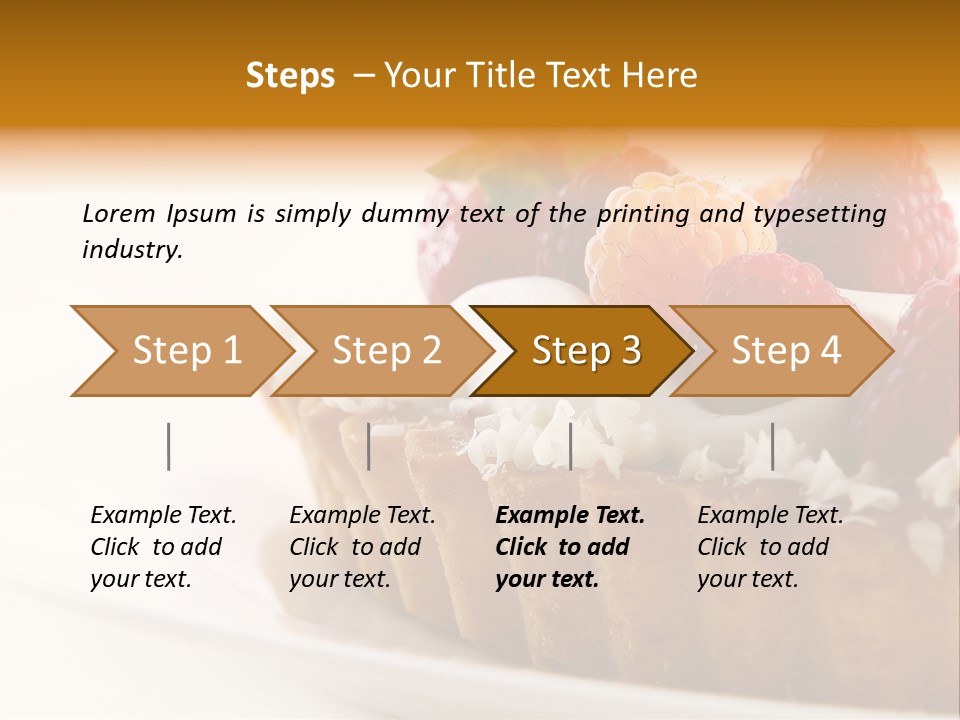 Dessert Background PowerPoint Template