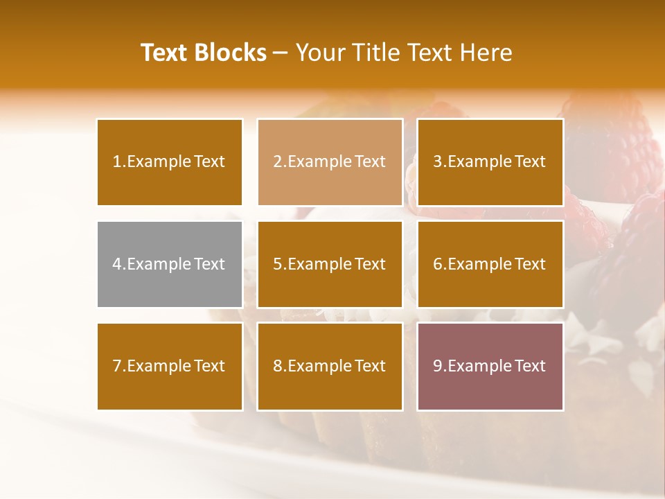 Dessert Background PowerPoint Template