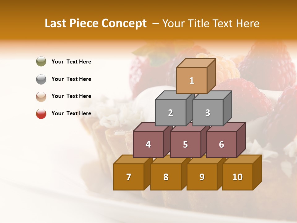 Dessert Background PowerPoint Template