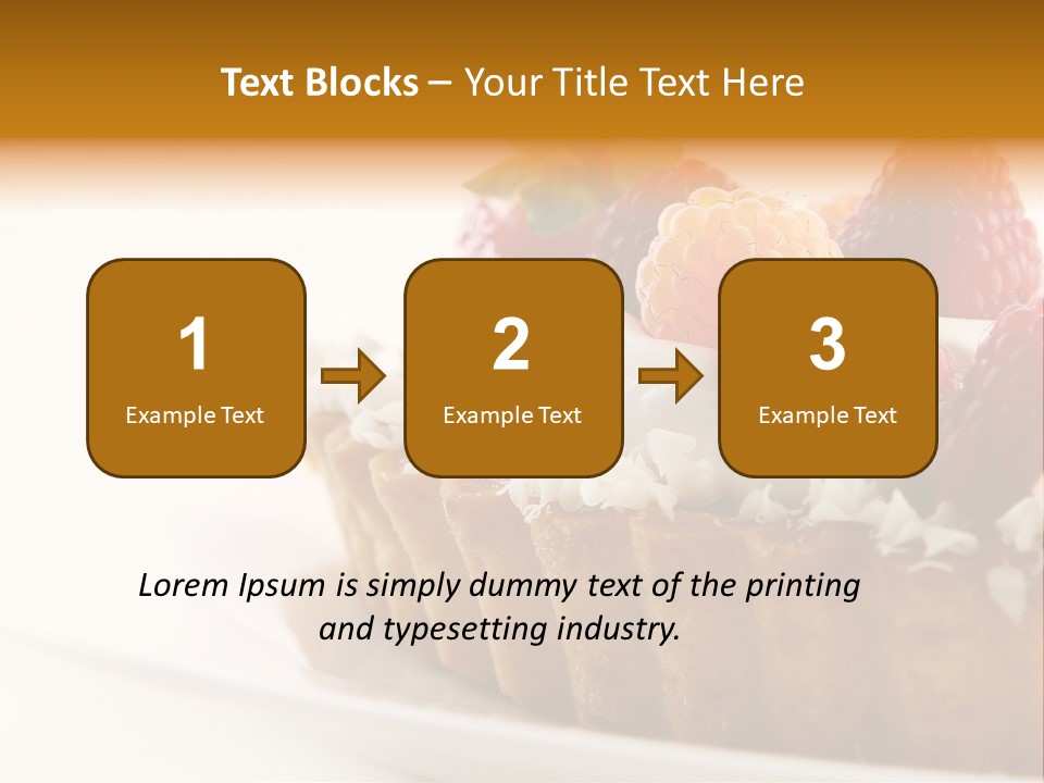 Dessert Background PowerPoint Template