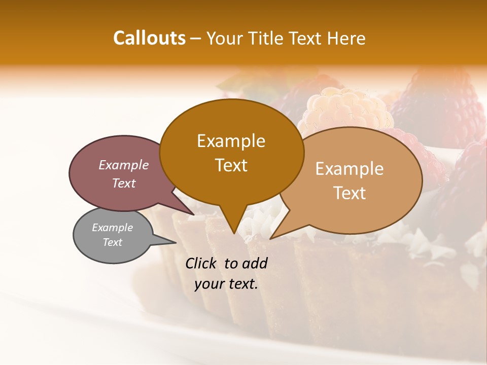 Dessert Background PowerPoint Template