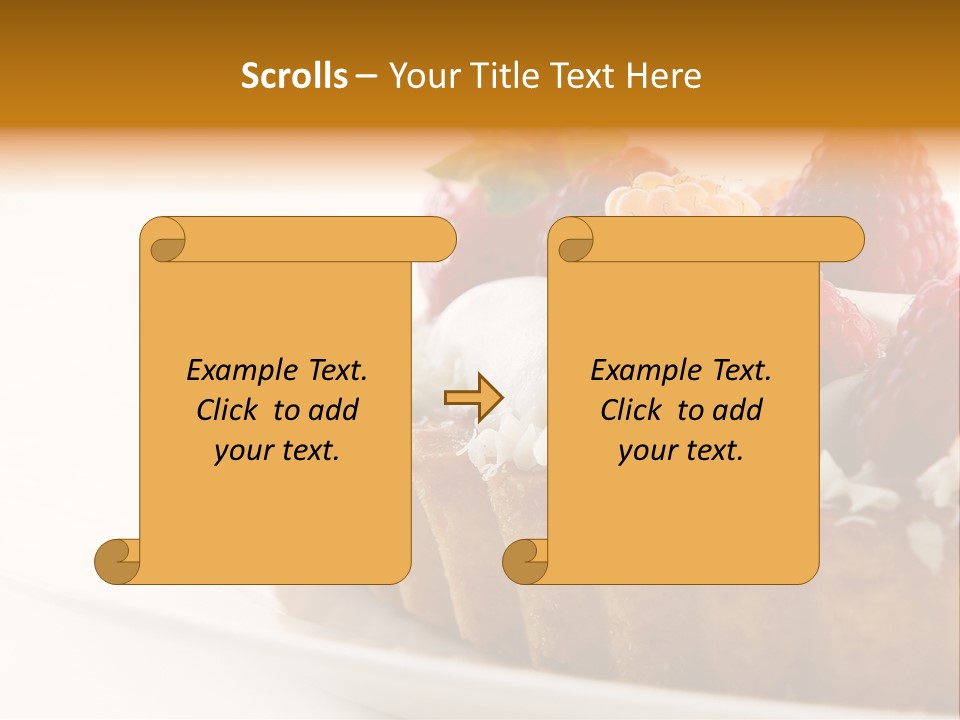 Dessert Background PowerPoint Template