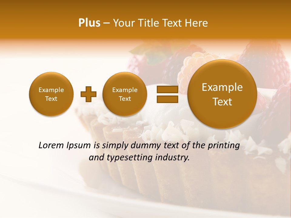 Dessert Background PowerPoint Template