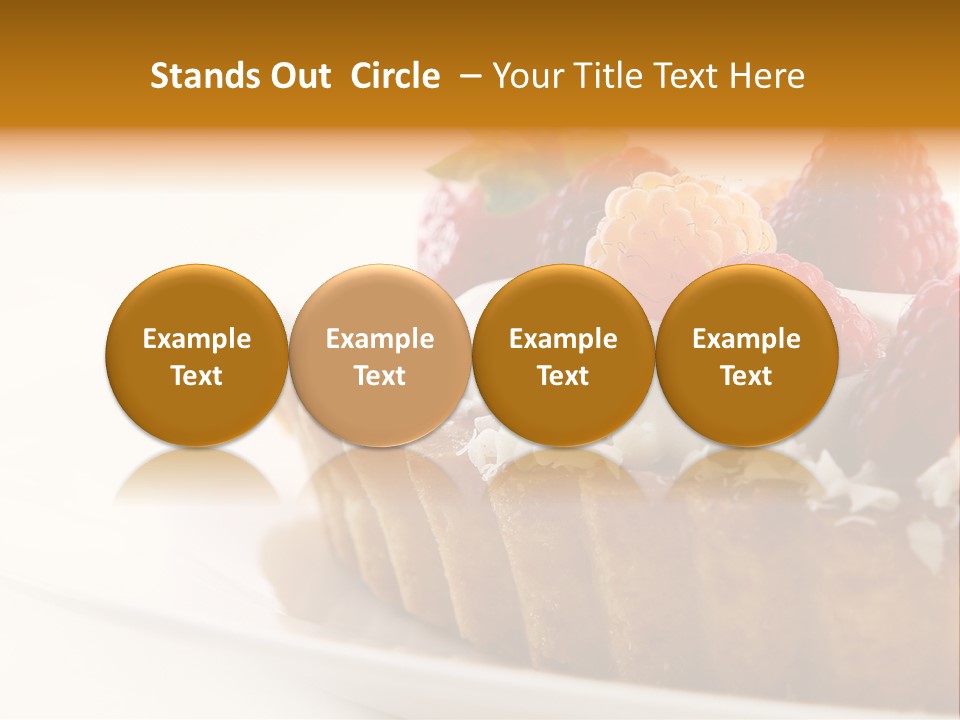 Dessert Background PowerPoint Template