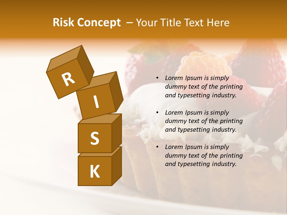 Dessert Background PowerPoint Template