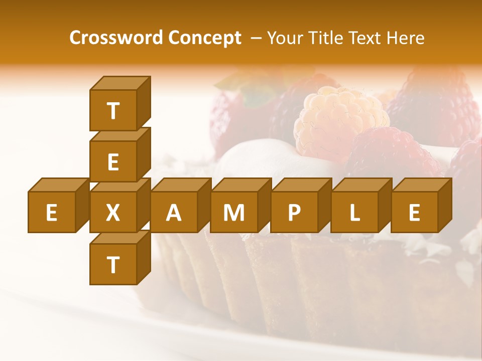 Dessert Background PowerPoint Template
