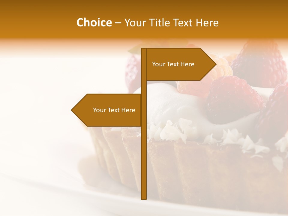 Dessert Background PowerPoint Template