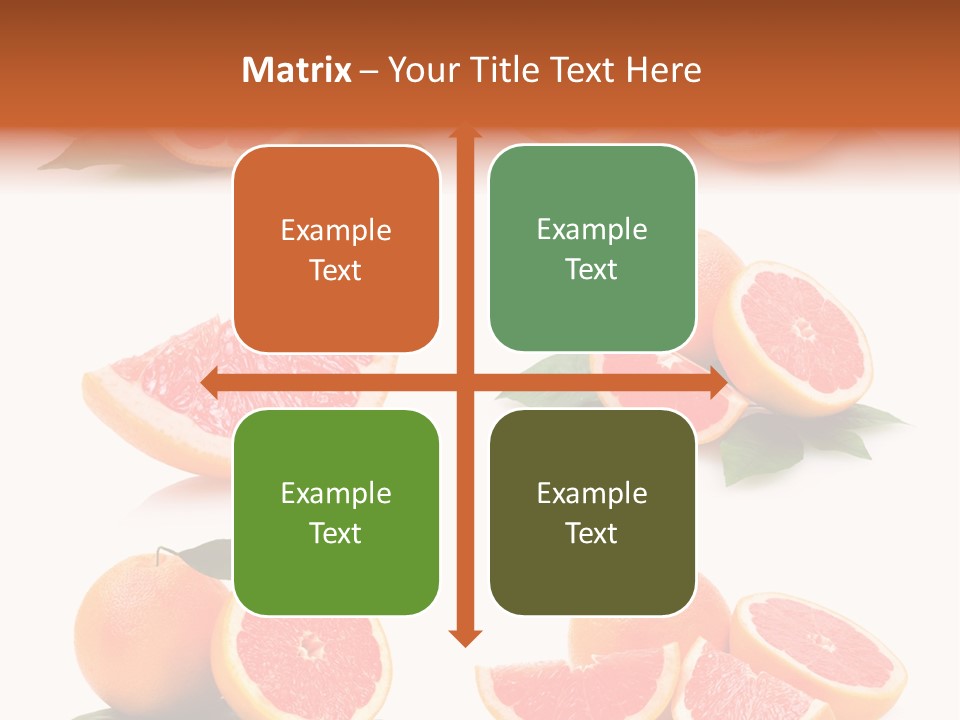 Grapefruit Diet PowerPoint Template