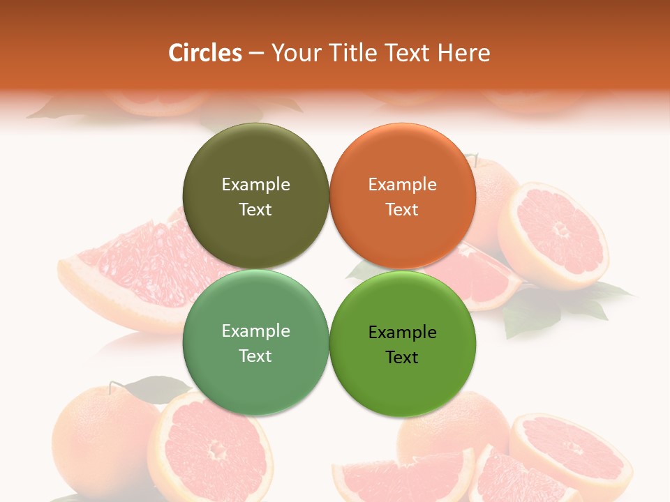 Grapefruit Diet PowerPoint Template