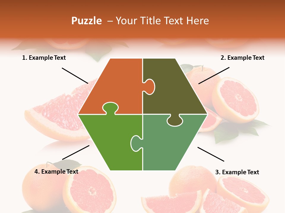 Grapefruit Diet PowerPoint Template