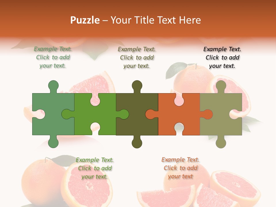 Grapefruit Diet PowerPoint Template