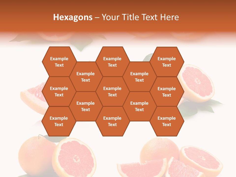 Grapefruit Diet PowerPoint Template