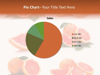 Grapefruit Diet PowerPoint Template