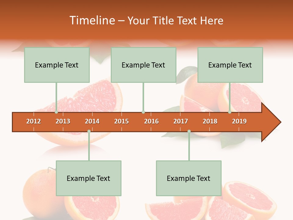 Grapefruit Diet PowerPoint Template