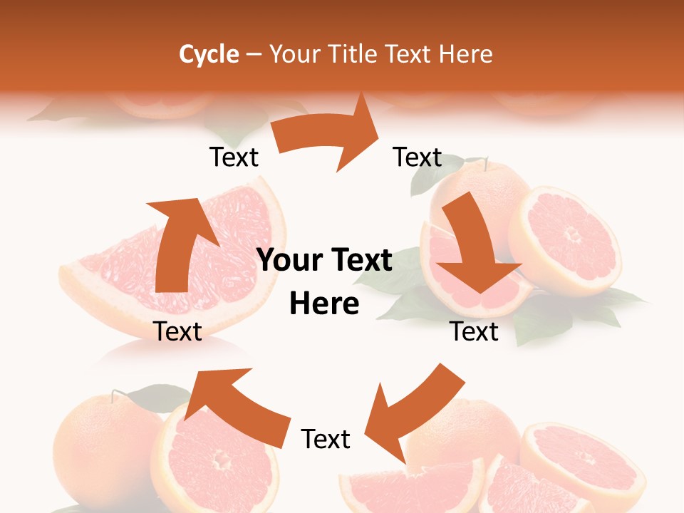 Grapefruit Diet PowerPoint Template