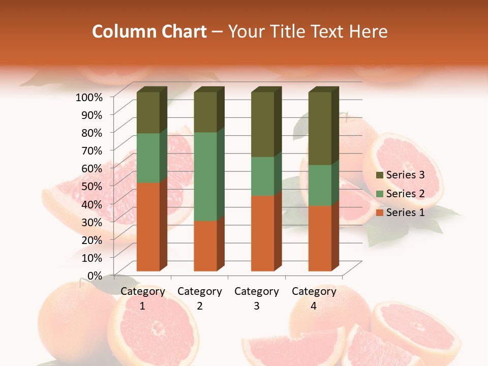 Grapefruit Diet PowerPoint Template