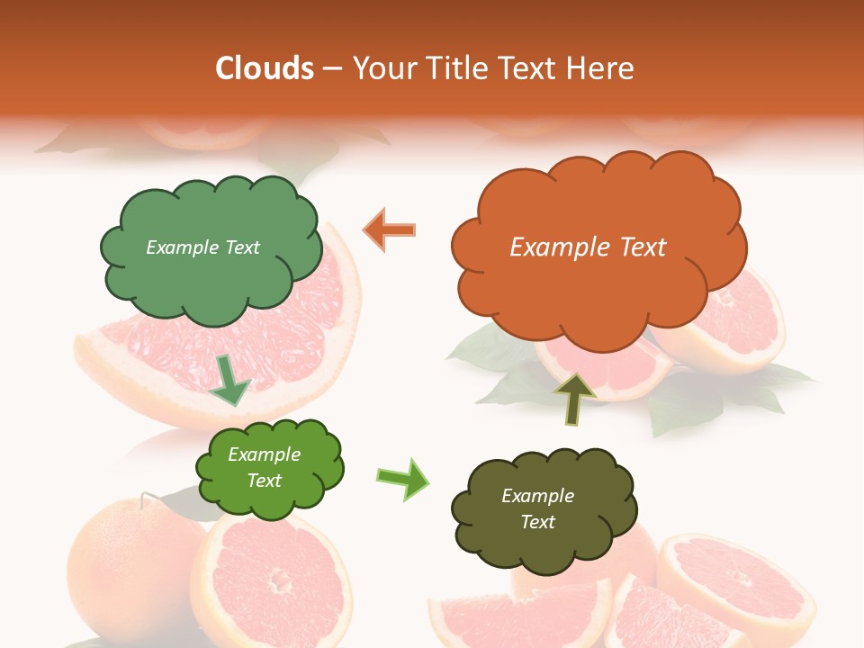 Grapefruit Diet PowerPoint Template
