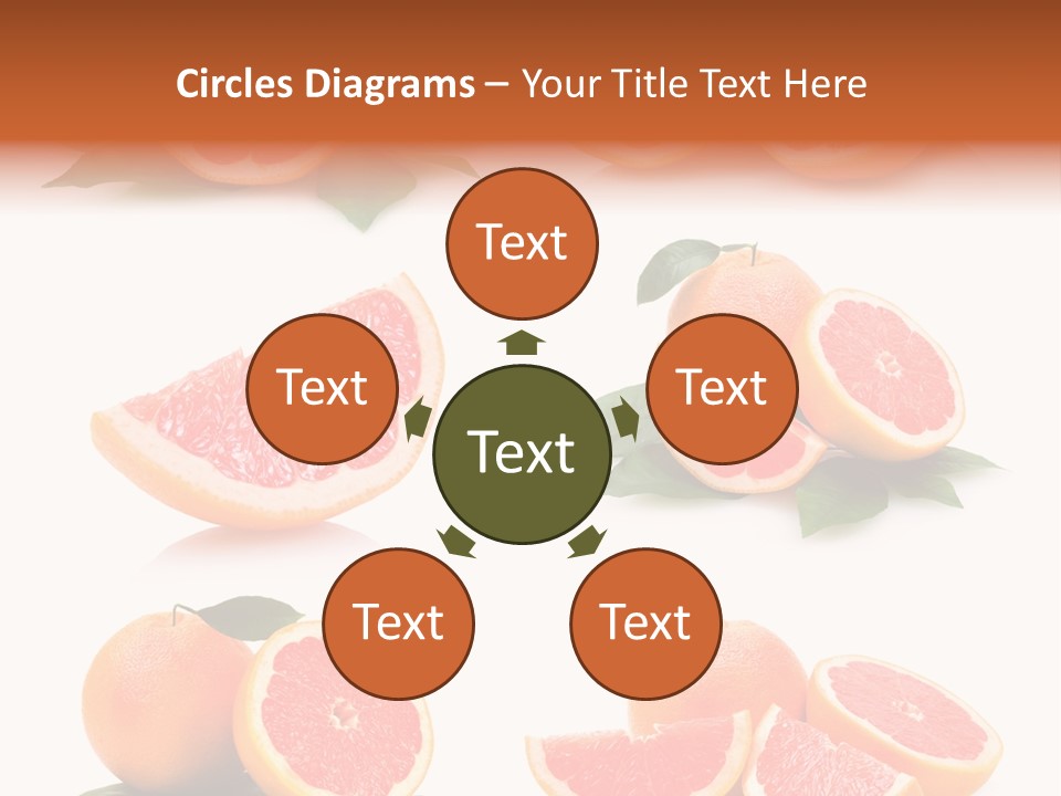 Grapefruit Diet PowerPoint Template