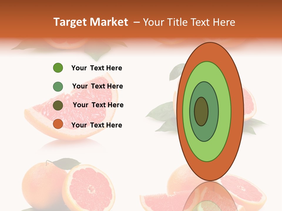 Grapefruit Diet PowerPoint Template