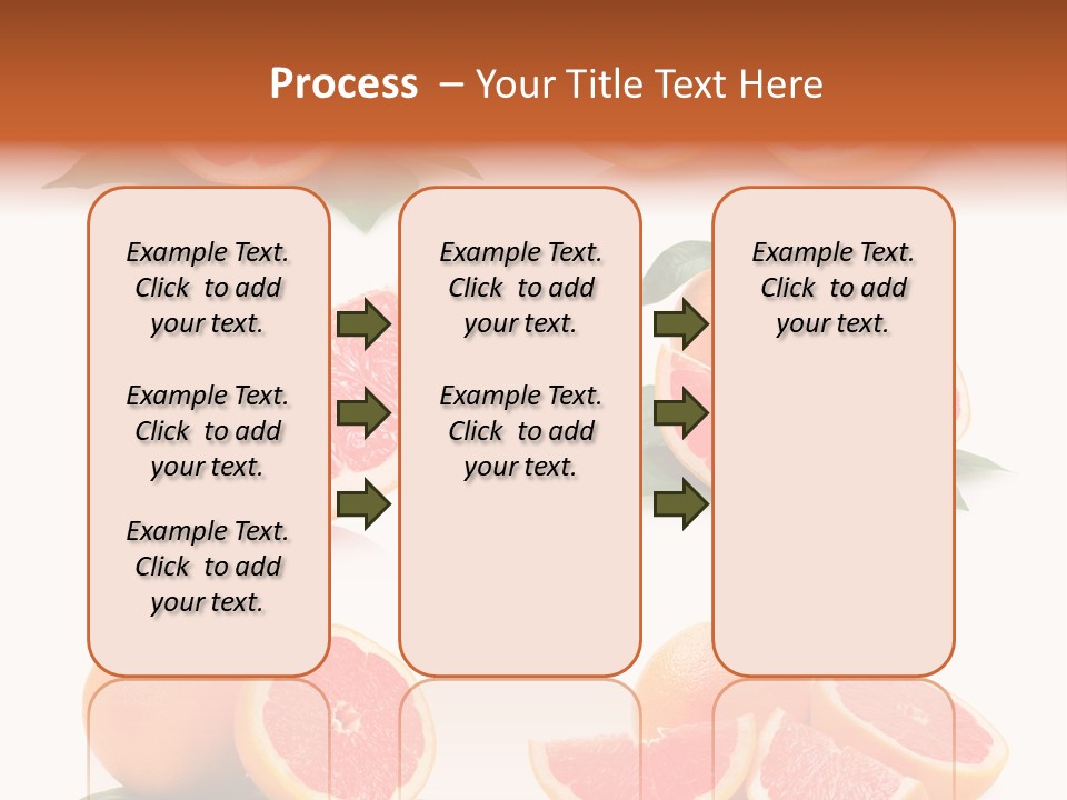 Grapefruit Diet PowerPoint Template