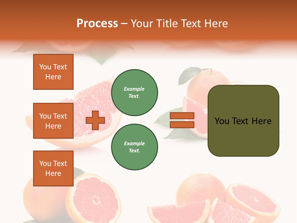 Grapefruit Diet PowerPoint Template