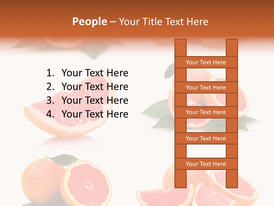 Grapefruit Diet PowerPoint Template