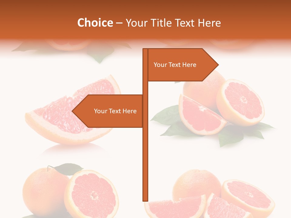 Grapefruit Diet PowerPoint Template