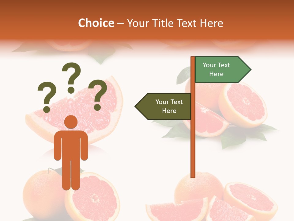 Grapefruit Diet PowerPoint Template