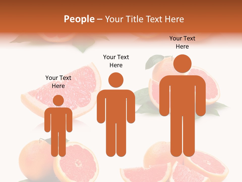 Grapefruit Diet PowerPoint Template