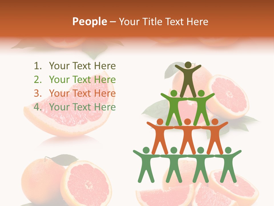 Grapefruit Diet PowerPoint Template