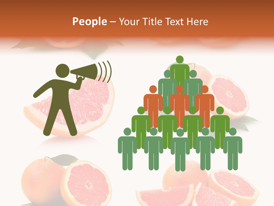 Grapefruit Diet PowerPoint Template