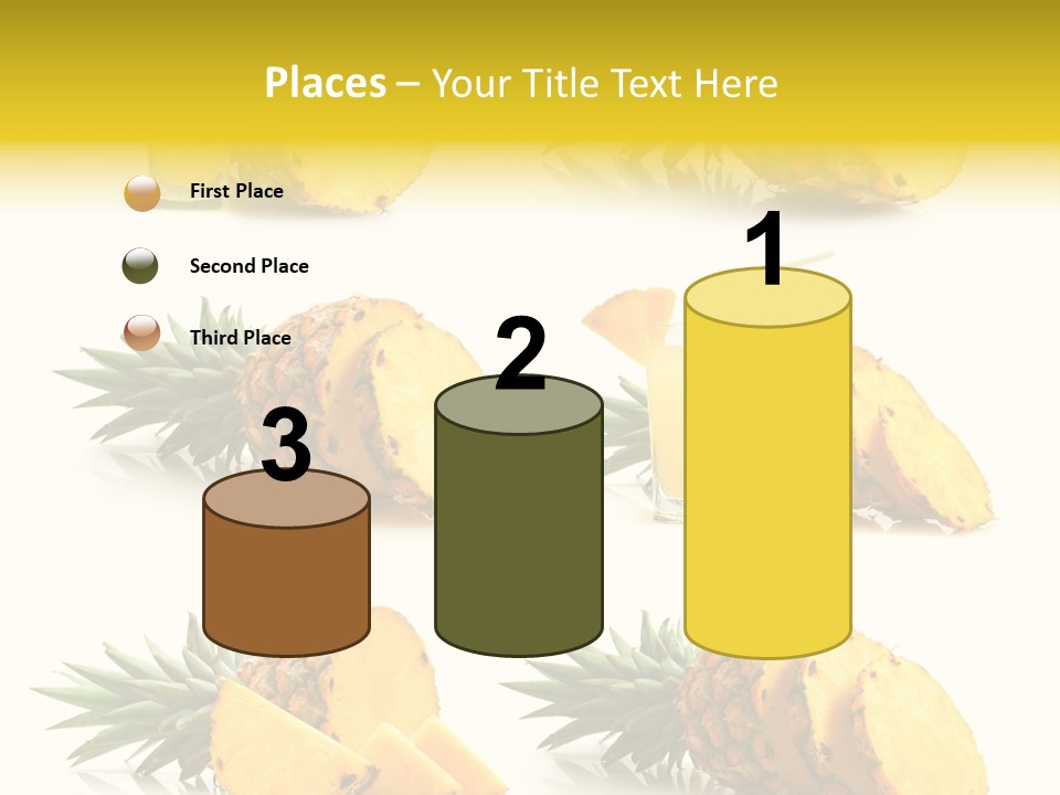 Pineapple Fruit PowerPoint Template