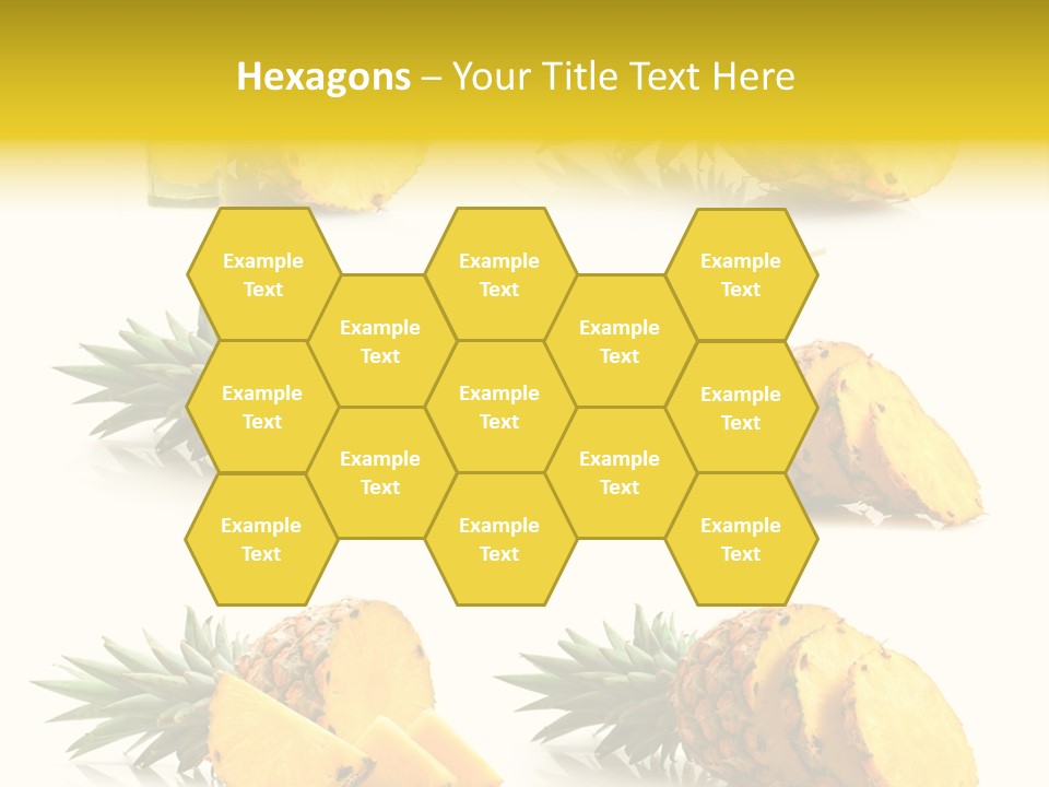 Pineapple Fruit PowerPoint Template