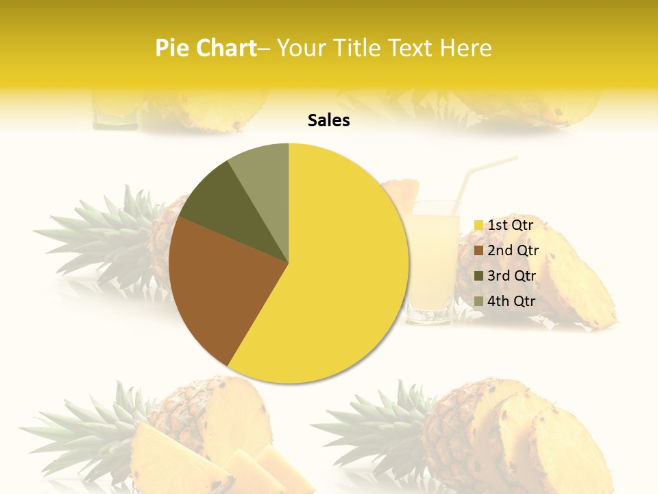 Pineapple Fruit PowerPoint Template