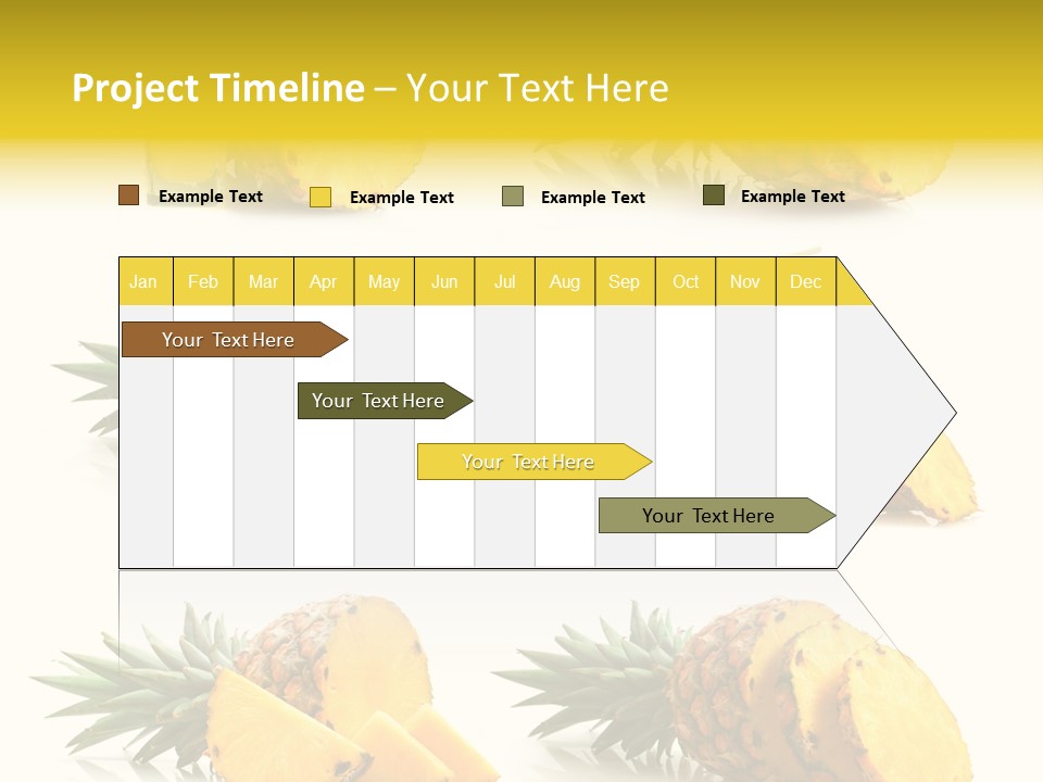 Pineapple Fruit PowerPoint Template