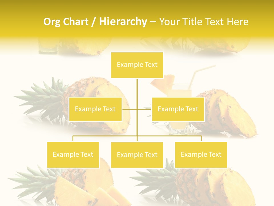 Pineapple Fruit PowerPoint Template