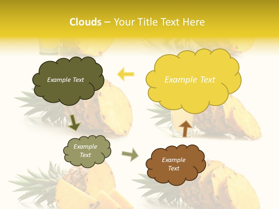 Pineapple Fruit PowerPoint Template