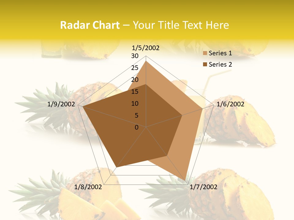 Pineapple Fruit PowerPoint Template