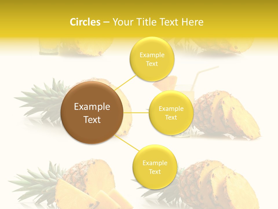 Pineapple Fruit PowerPoint Template