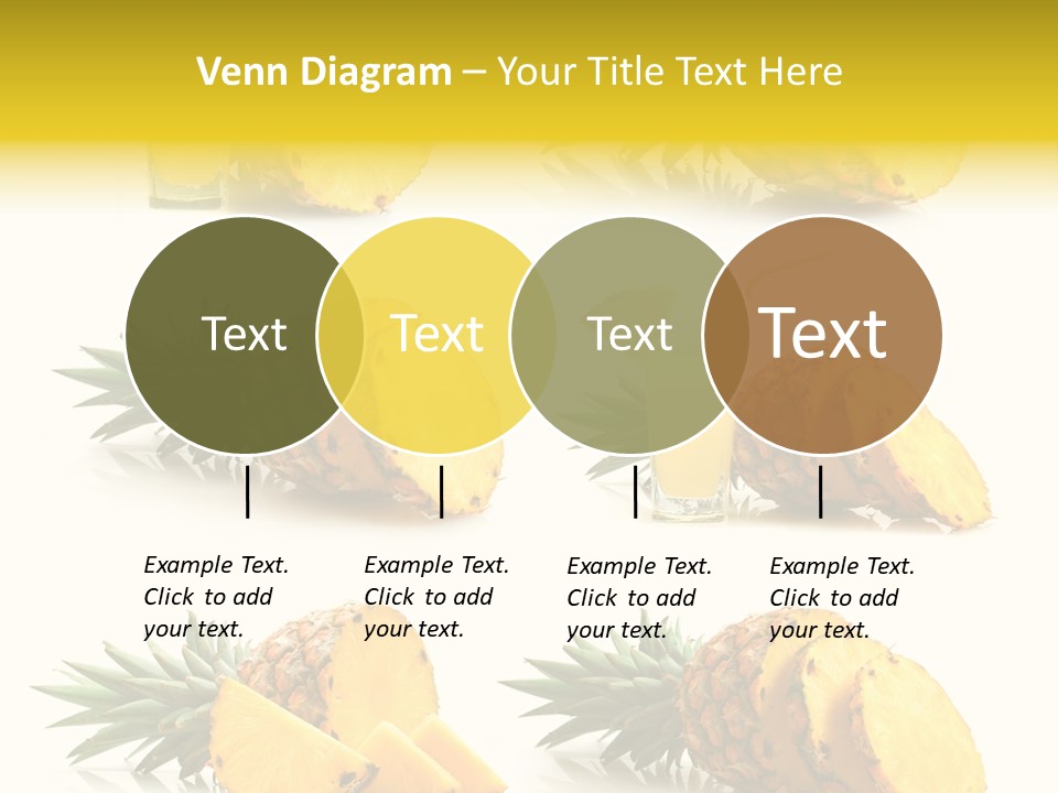 Pineapple Fruit PowerPoint Template