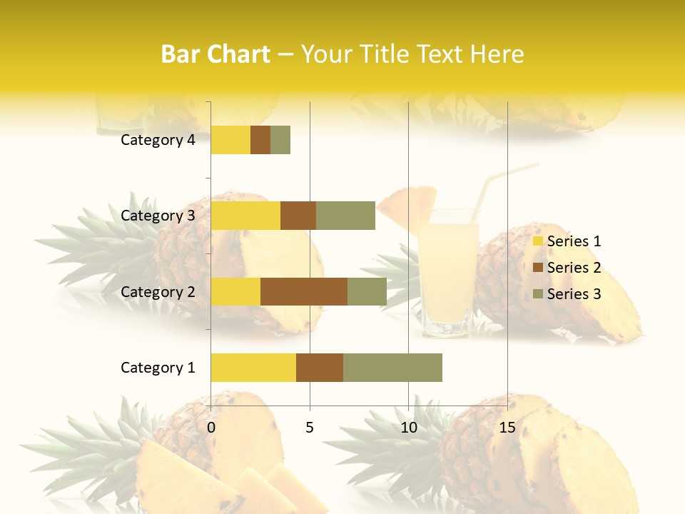 Pineapple Fruit PowerPoint Template