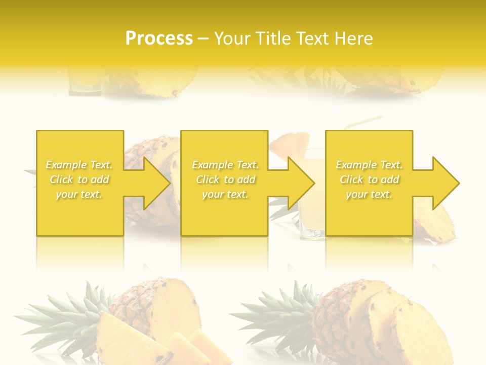 Pineapple Fruit PowerPoint Template