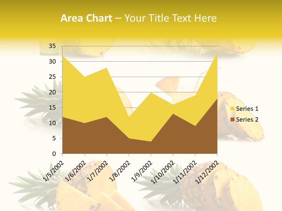 Pineapple Fruit PowerPoint Template
