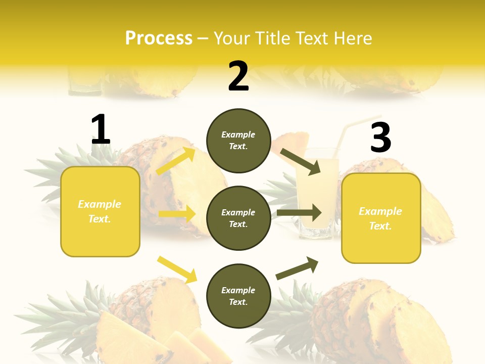Pineapple Fruit PowerPoint Template