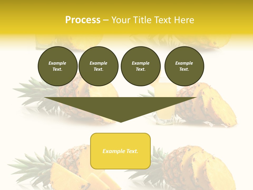Pineapple Fruit PowerPoint Template