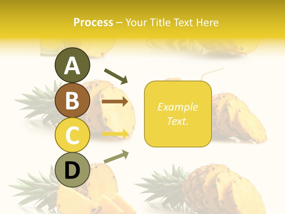 Pineapple Fruit PowerPoint Template