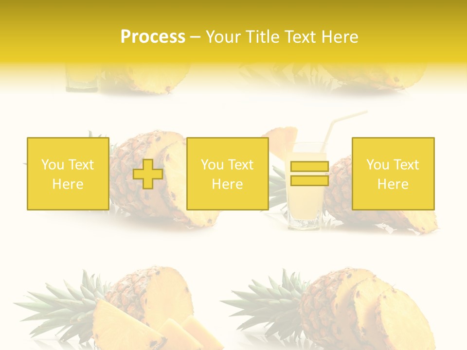 Pineapple Fruit PowerPoint Template