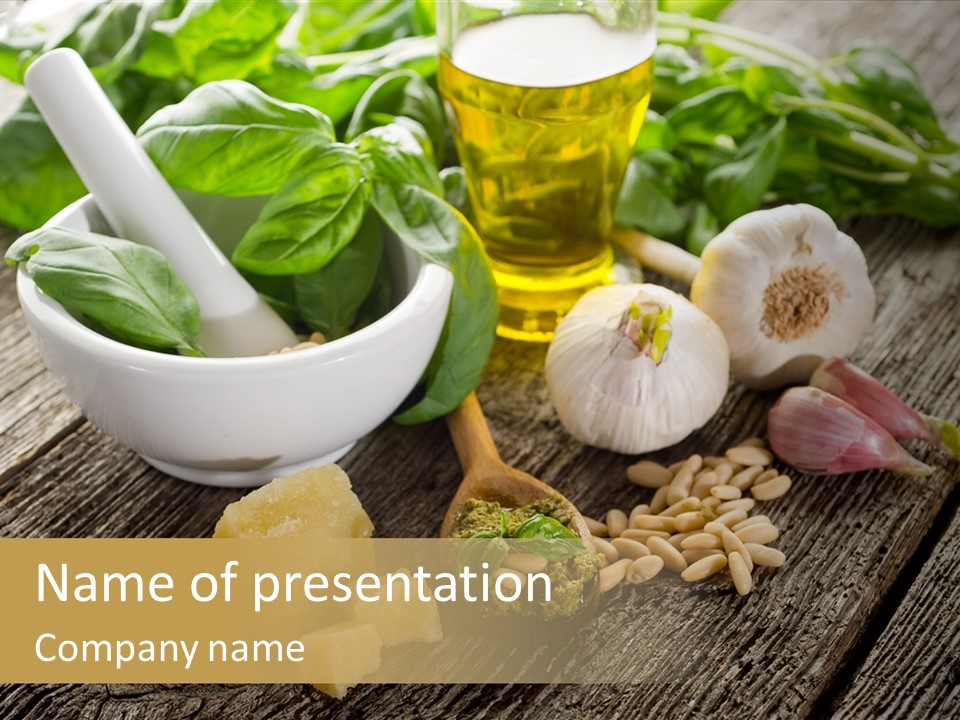 Natural Cures PowerPoint Template