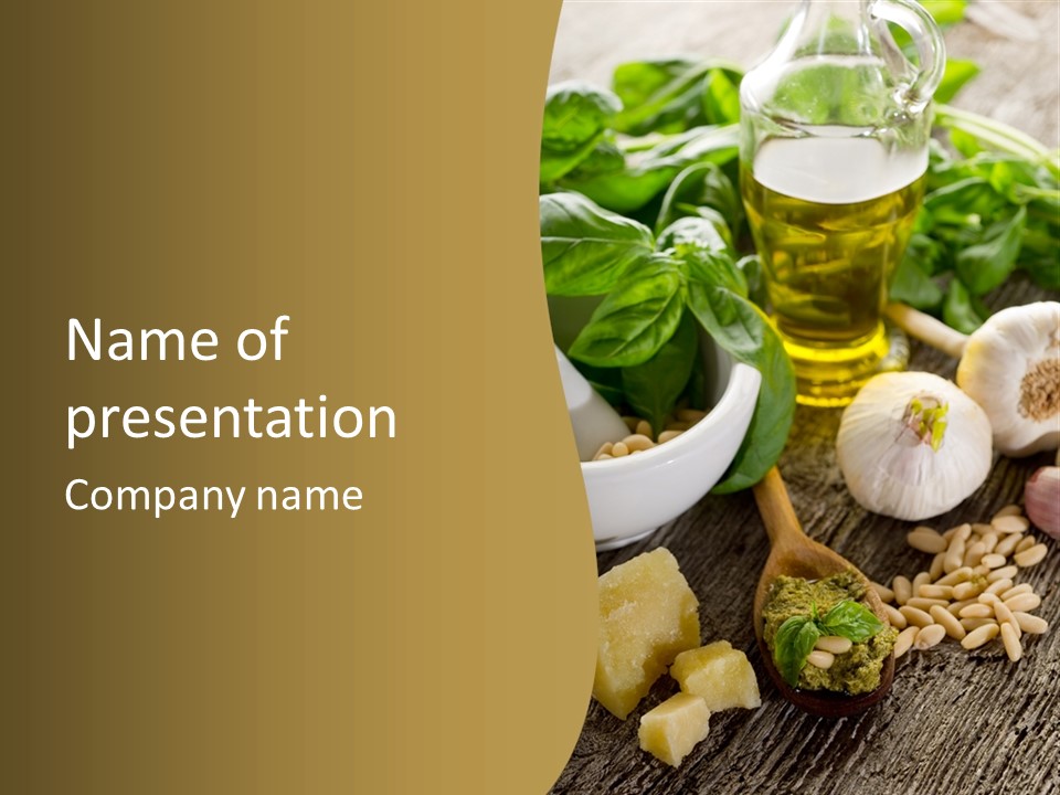 Natural Cures PowerPoint Template