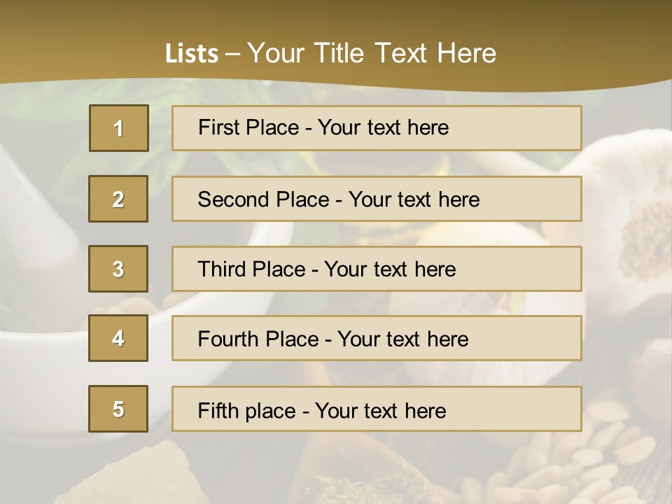 Natural Cures PowerPoint Template